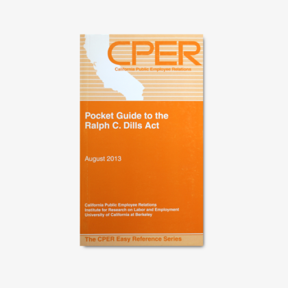 An orange booklet cover with a white font title and subtext