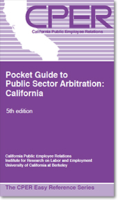 Public Sector Arbitration: California